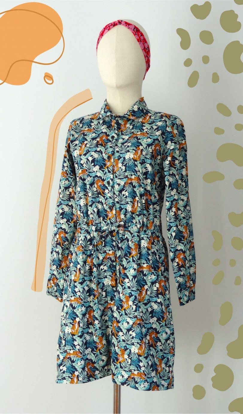 Vestido tigres TALLA 36-40 - Imagen 2