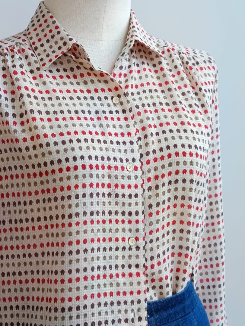Camisa VINTAGE beige TALLA 36