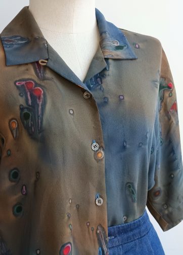 Camisa VINTAGE óleo TALLA 40-42