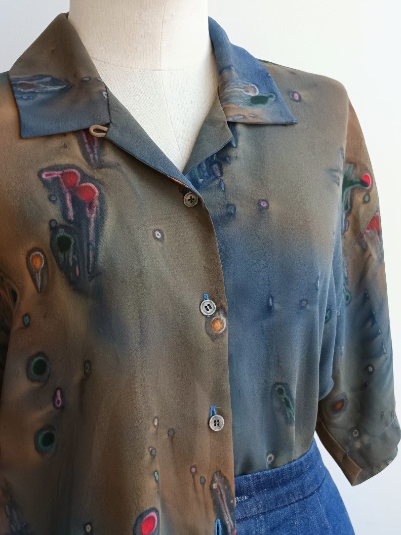 Camisa VINTAGE óleo TALLA 40-42