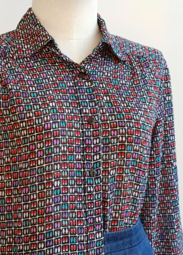 Camisa VINTAGE zanahorias TALLA 34-36