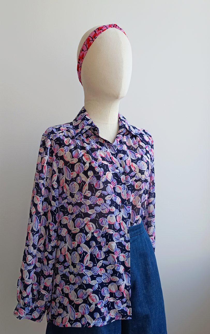 Camisa VINTAGE fruta TALLA 42-44 - Imagen 2