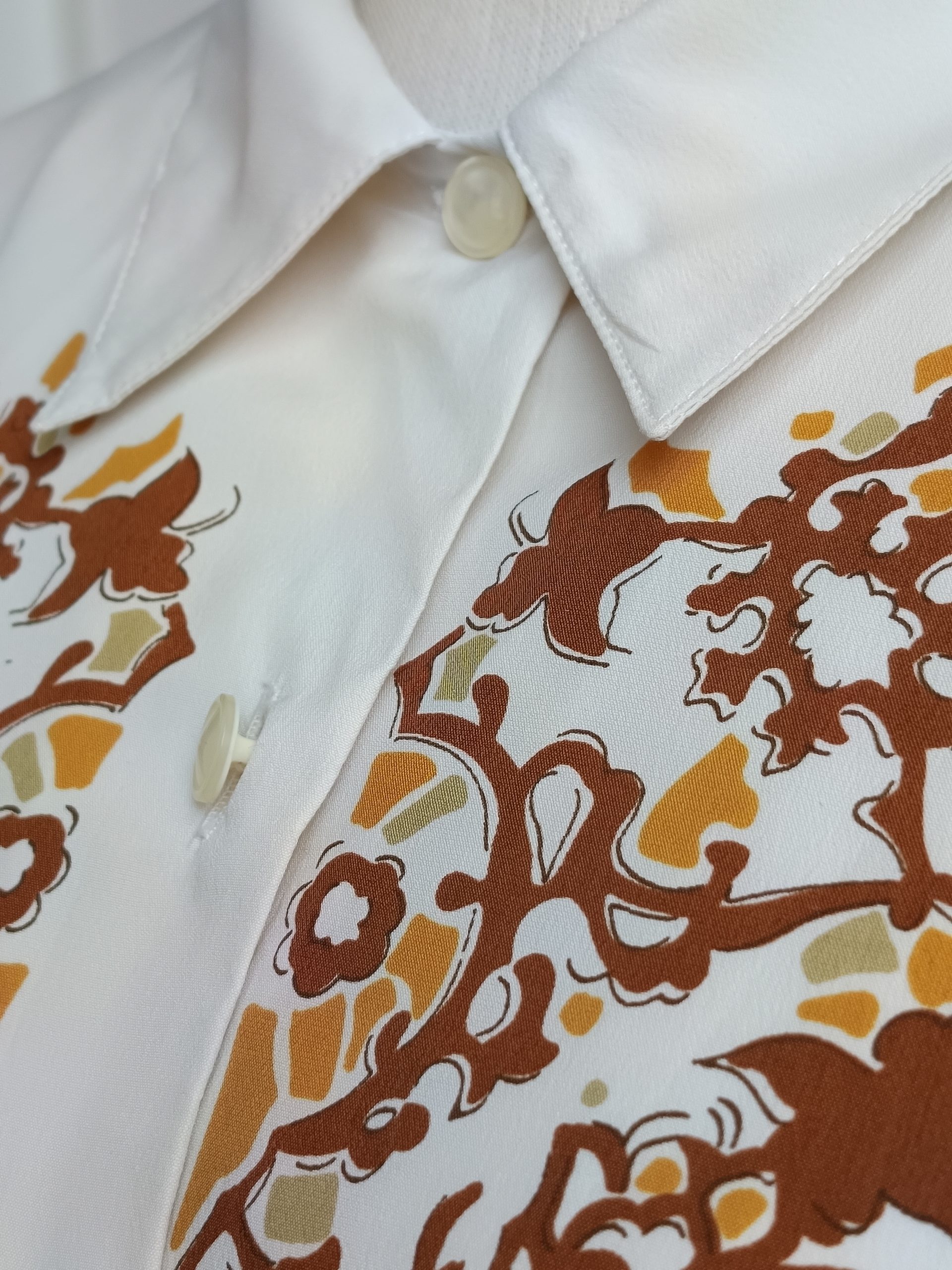 Camisa VINTAGE barroca TALLA 40-42 - Imagen 3