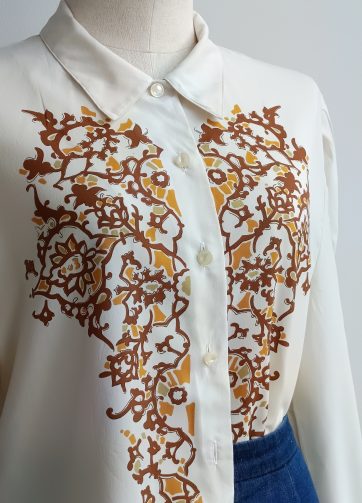 Camisa VINTAGE barroca TALLA 40-42