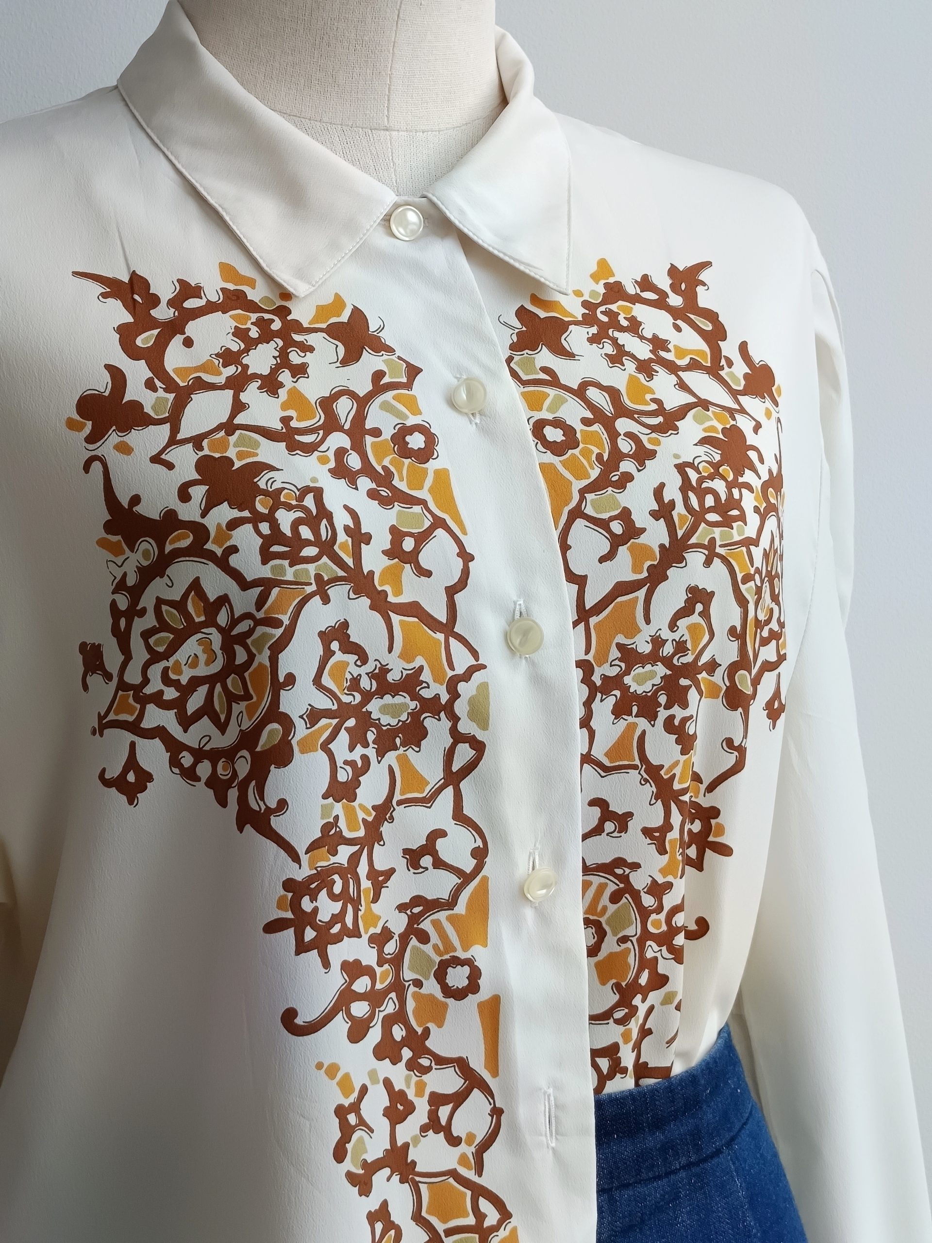 Camisa VINTAGE barroca TALLA 40-42