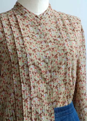 Camisa VINTAGE endrinas TALLA 42-44