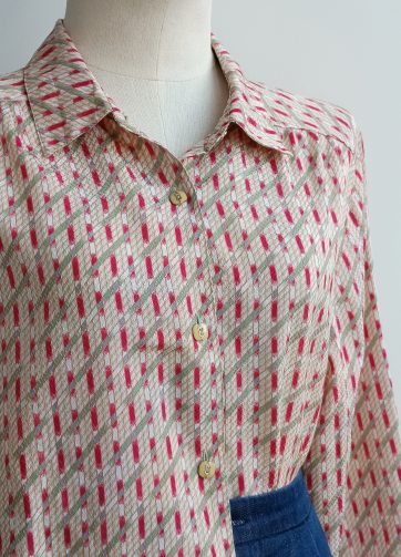 Camisa VINTAGE linea fucsia TALLA 40-42