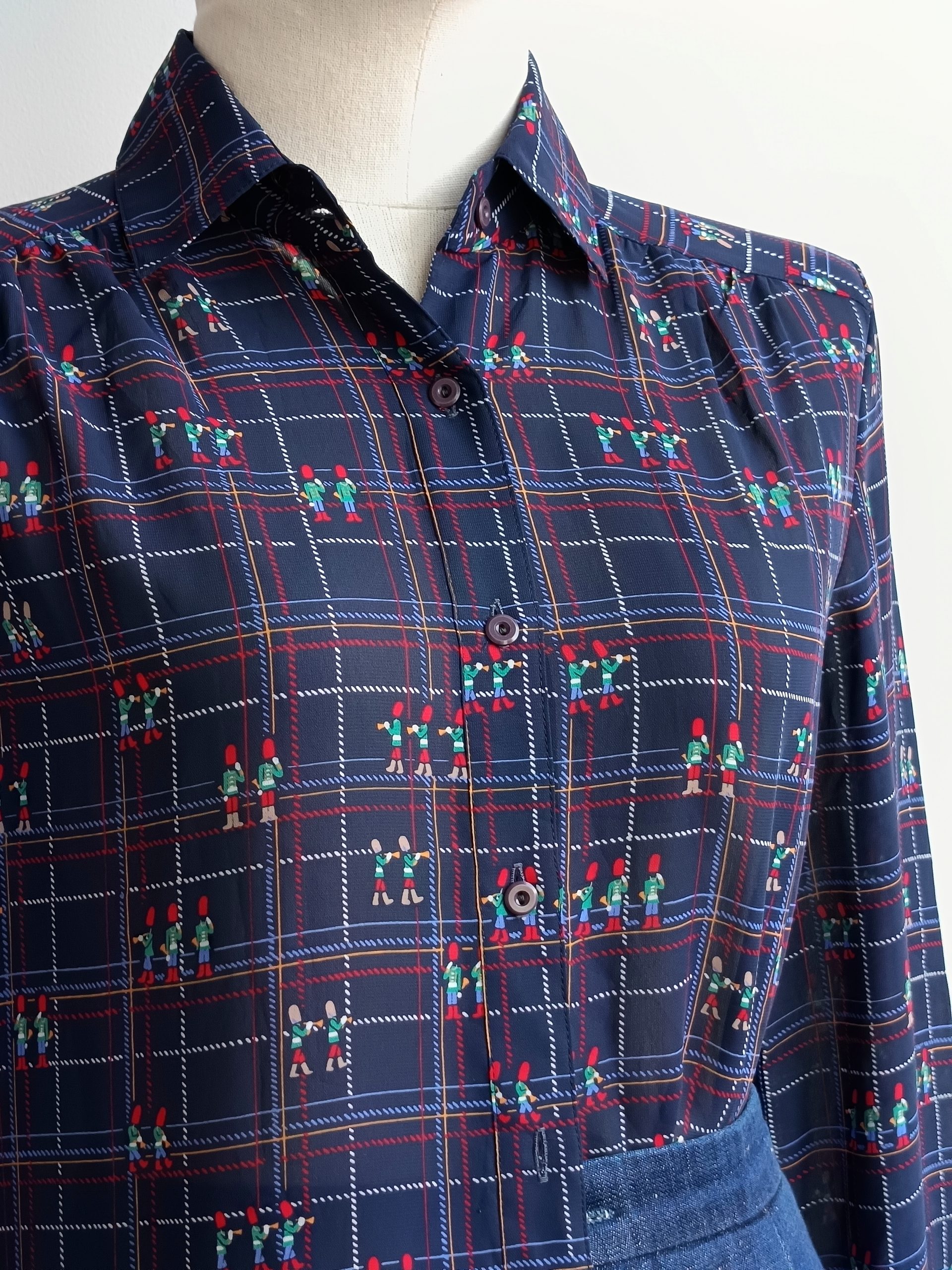 Camisa VINTAGE Londres TALLA 34