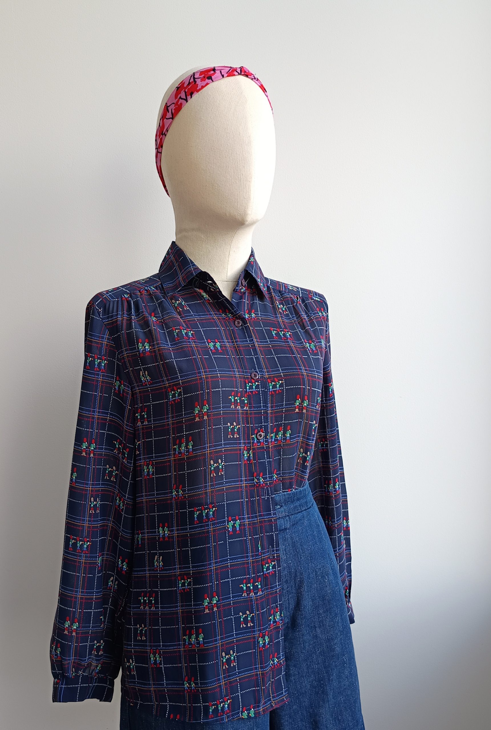 Camisa VINTAGE Londres TALLA 34 - Imagen 2