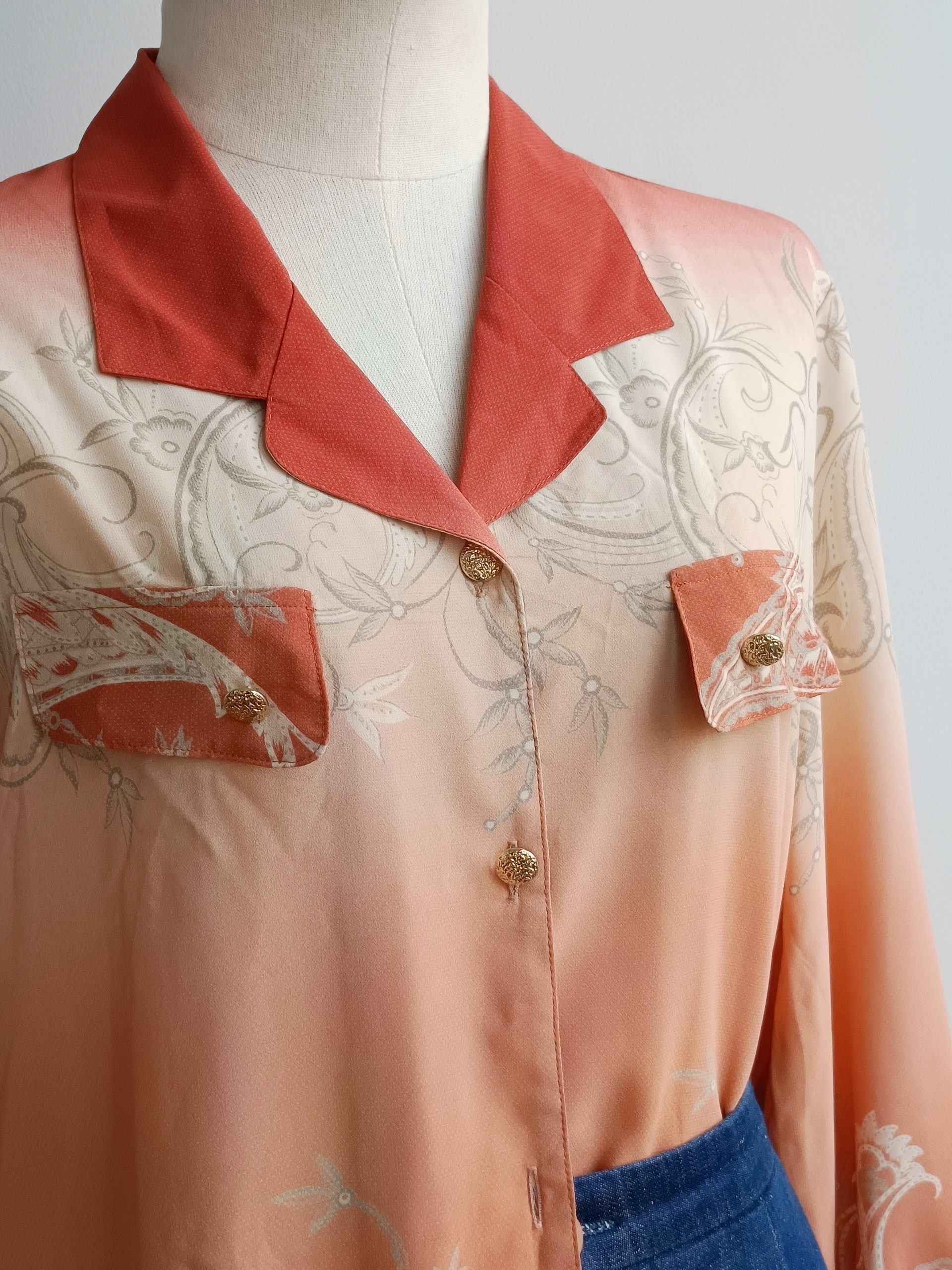 Camisa VINTAGE degradado TALLA 40-44