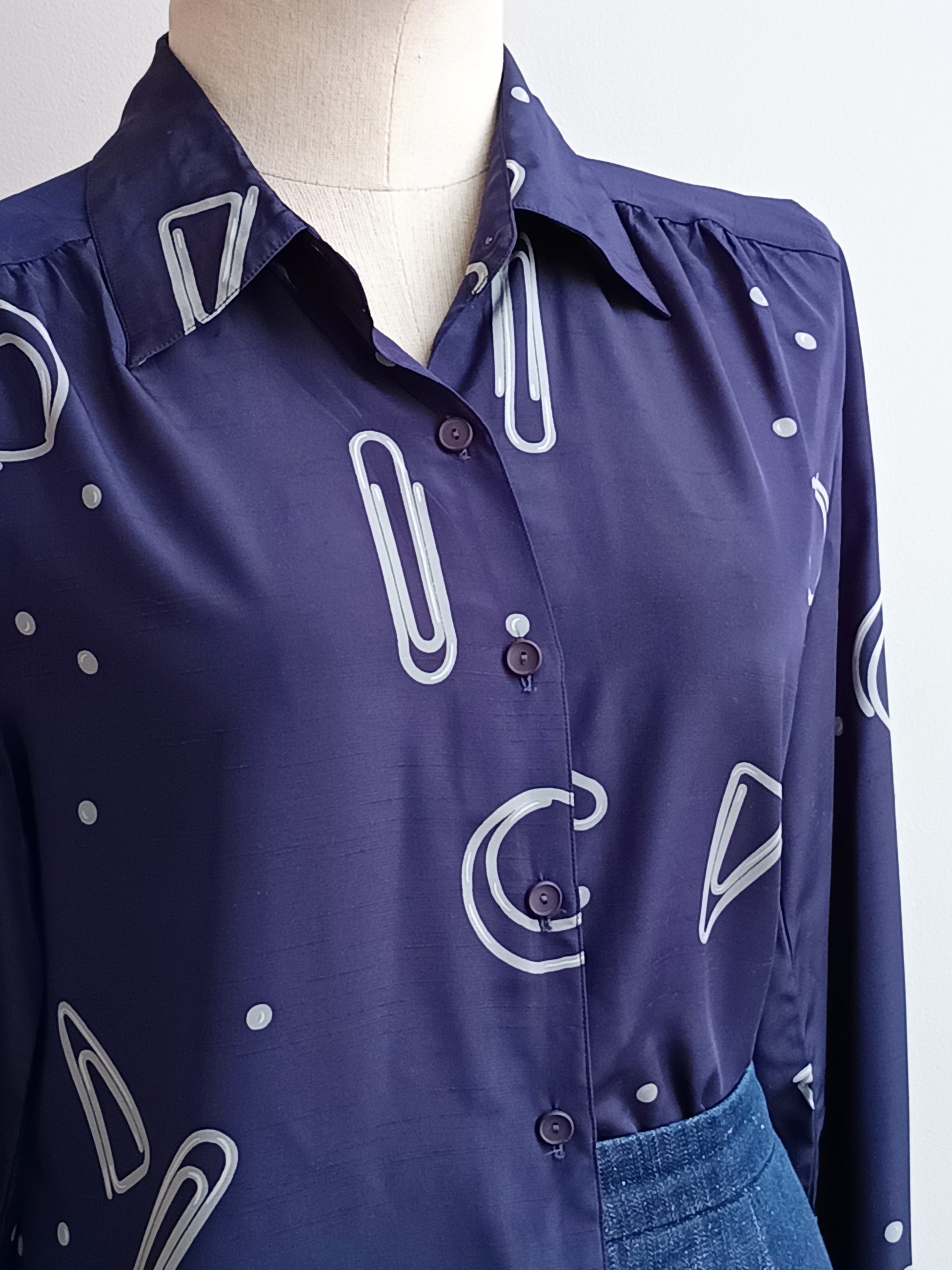 Camisa VINTAGE clip TALLA 36