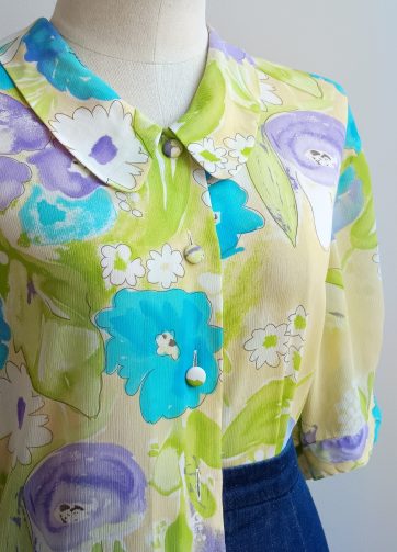 Camisa VINTAGE acuarela TALLA 38-42