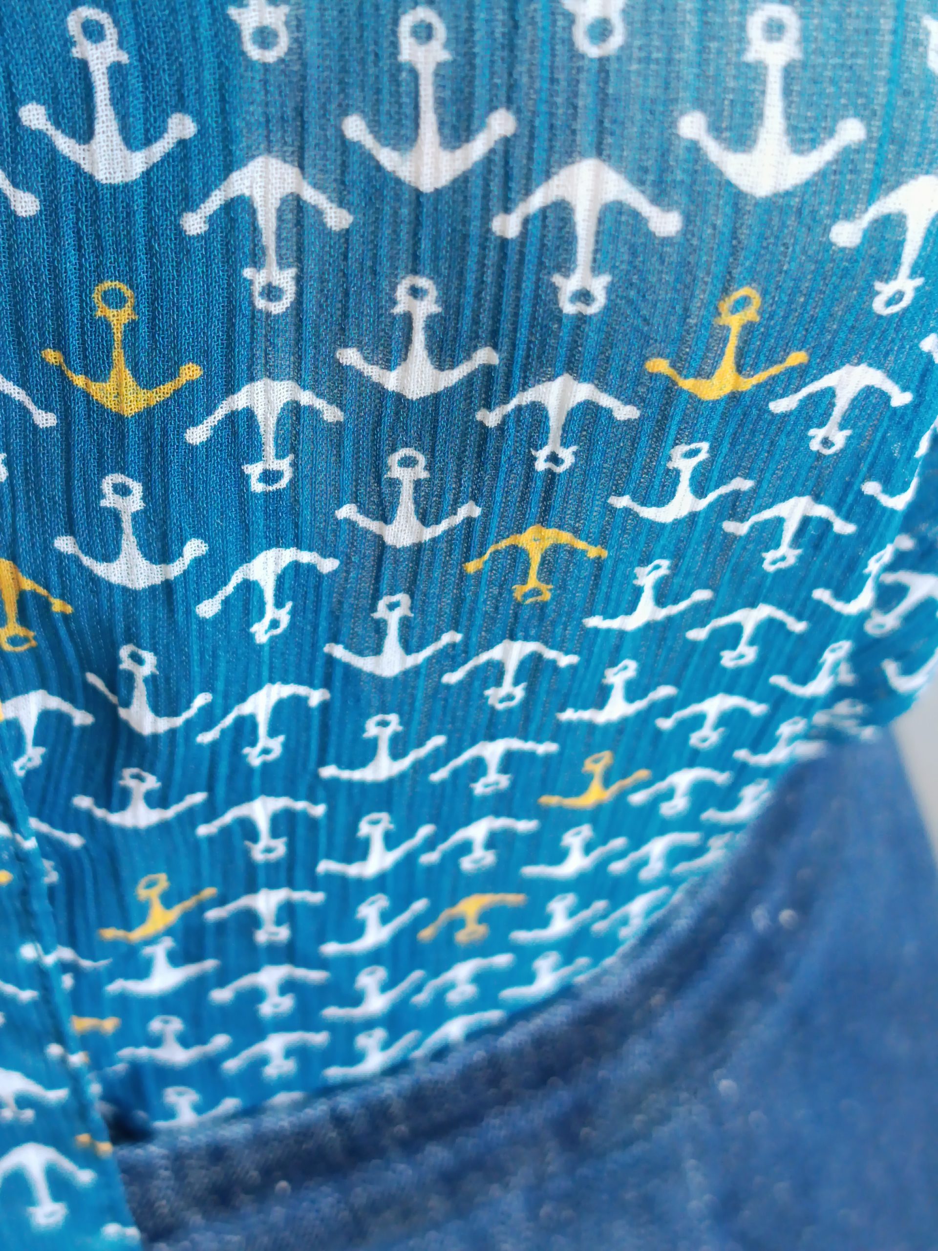 Camisa VINTAGE anclas TALLA 34-36 - Imagen 4