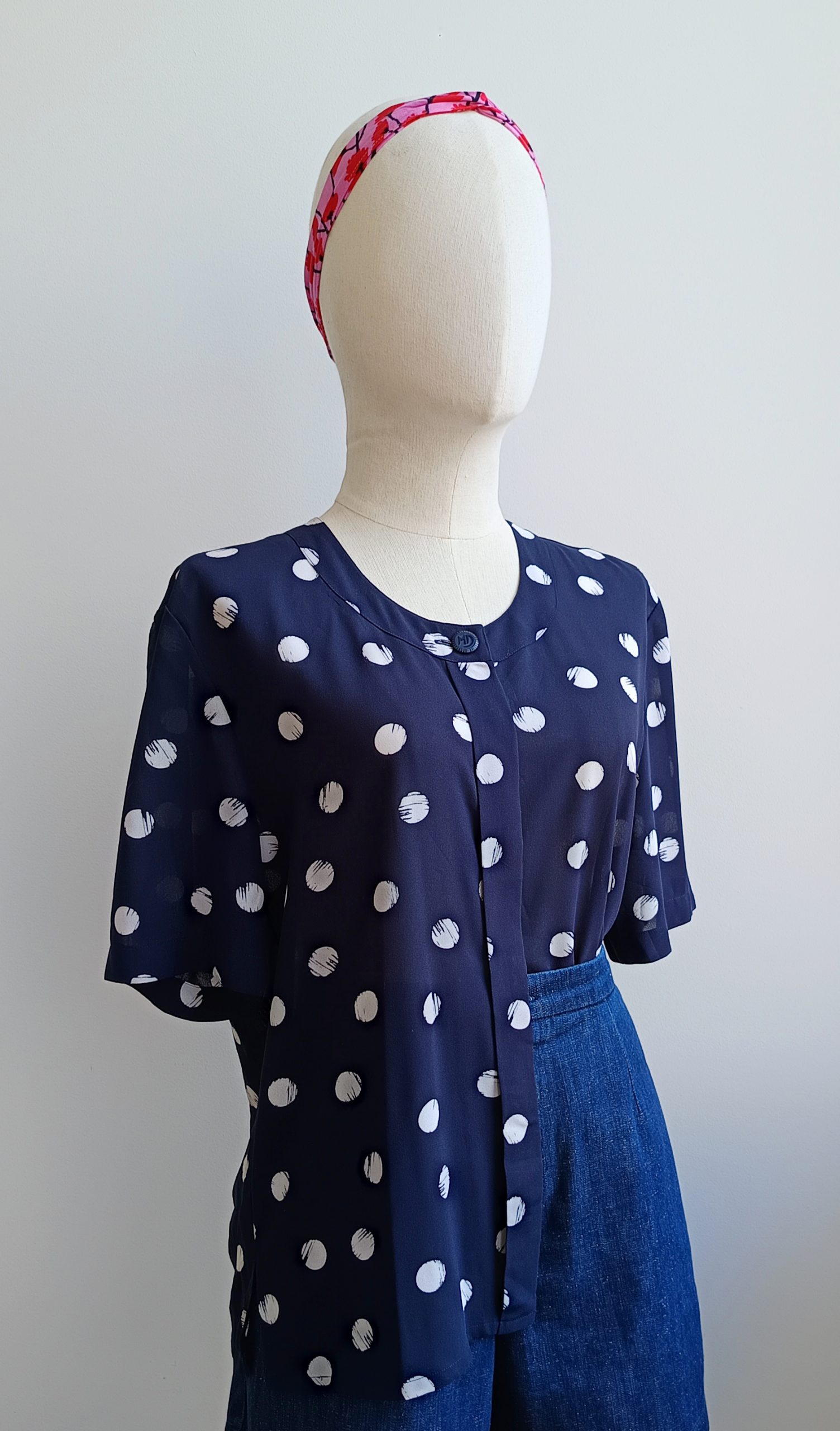 Camisa VINTAGE cometas TALLA 38-42 - Imagen 2