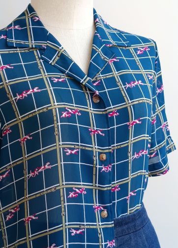 Camisa VINTAGE perros TALLA 36