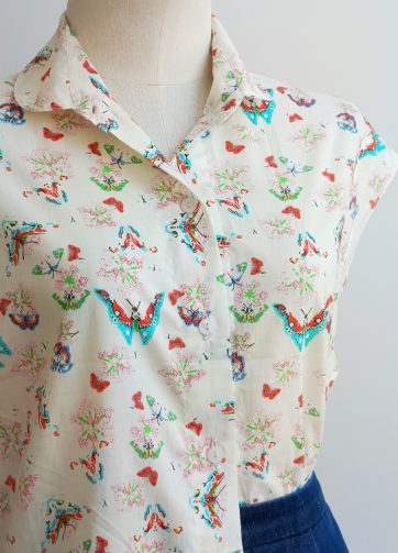 Camisa mariposas TALLA 36-38