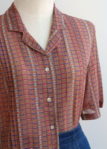 Camisa VINTAGE avellana colores TALLA 36
