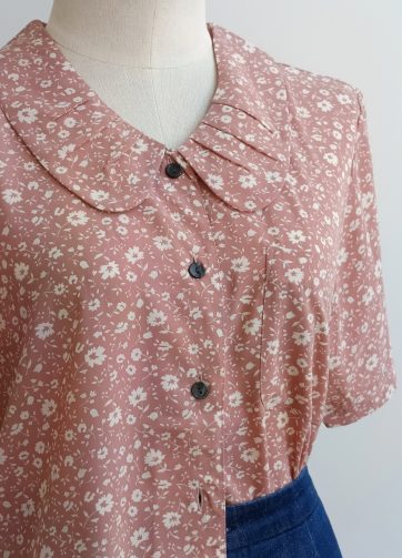 Camisa VINTAGE rosa viejo TALLA 40-42
