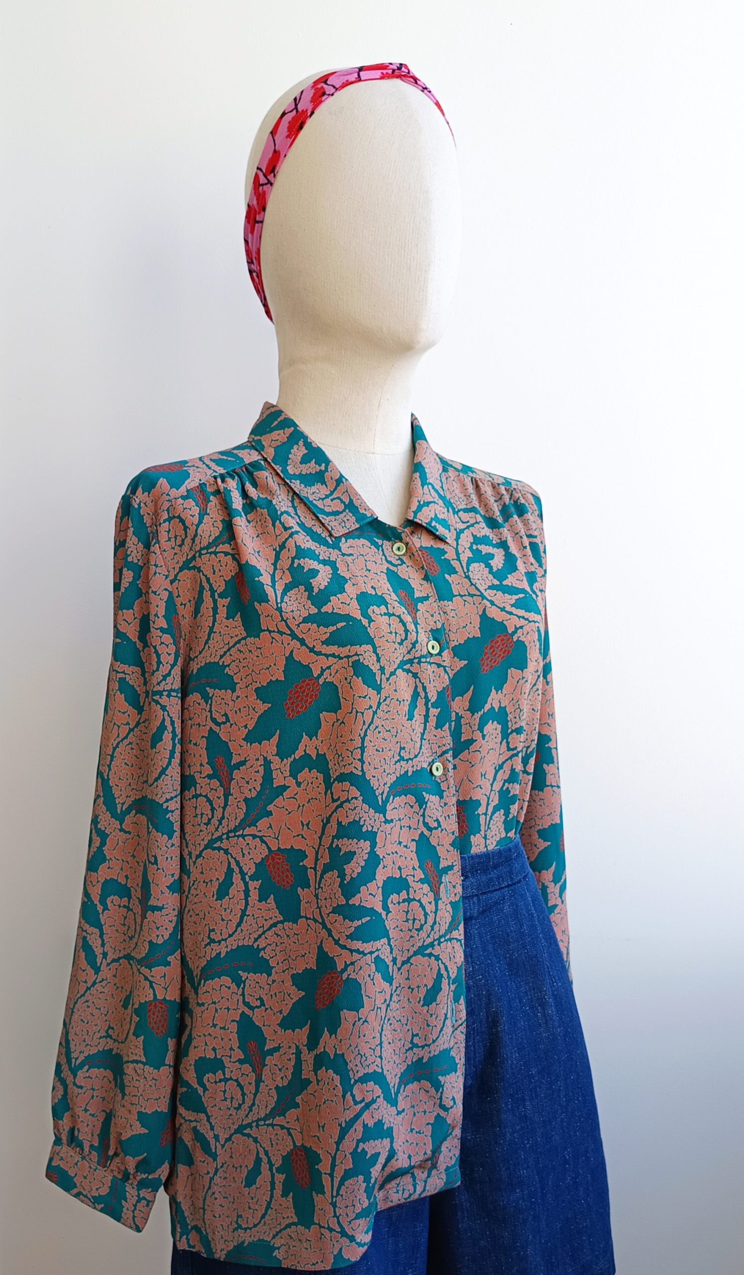 Camisa VINTAGE viña TALLA 40-42 - Imagen 2