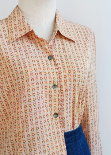Camisa VINTAGE anillas TALLA 36-38